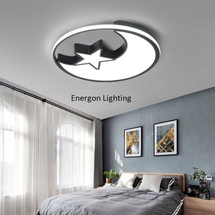 Луксозна LED лампа за ДЕТСКА СТАЯ висок клас плафон Луна