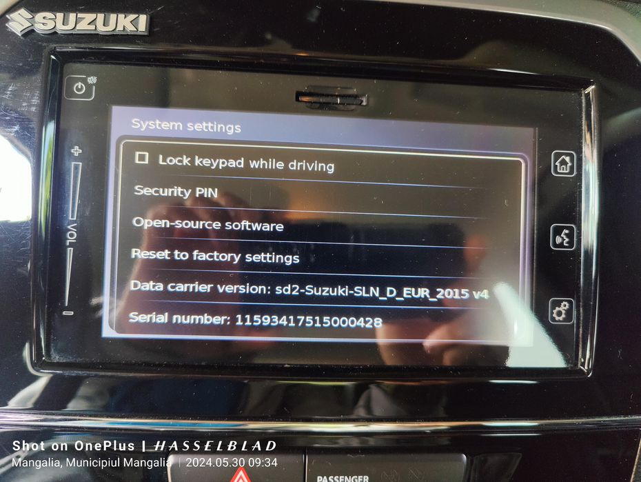 Navigatie Originală Suzuki Vitara LY 2015 - 2020