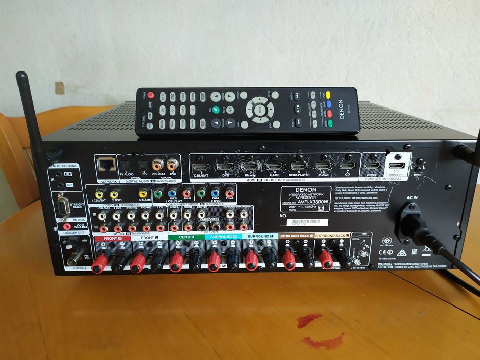 Denon AVR-X3300W 7.2  / Частна ОБЯВА
