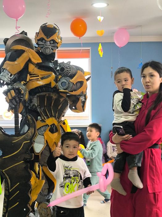 Аниматоры дни рождения мишки трансформеры, Халк