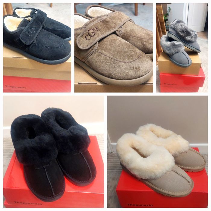 Уги  тапки натуральная замша