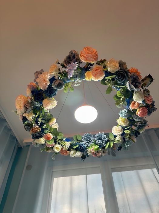 Висяща Лампа - Ръчноизработена, Арт Осветление