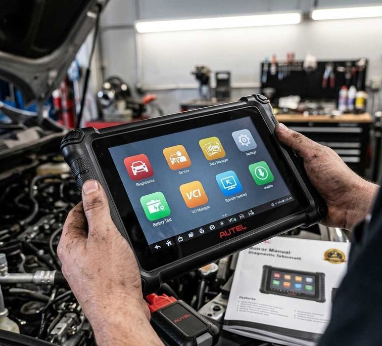 Диагностический сканер Autel  профессиональный автосканер для СТО