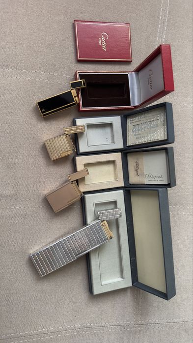 Brichete 3 Dupont si una Cartier toate autentice