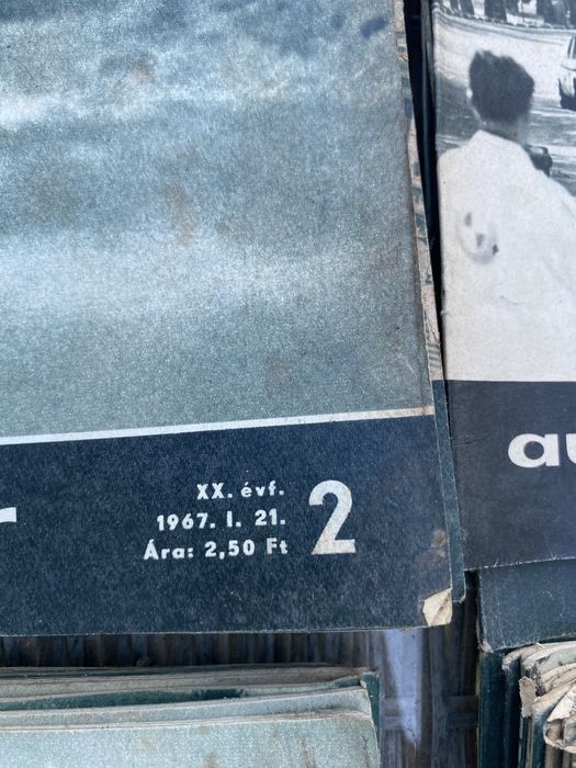 Colectie revista Auto-Moto an 1963-69