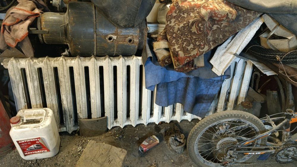 Чугунная батарея 19 секций