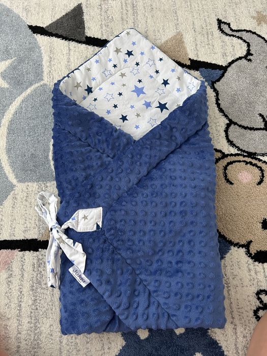 Одеало/чувалче с панделка - порт бебе