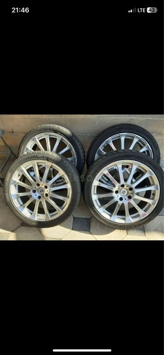 Диски 19 с резиной Тойота оригинал