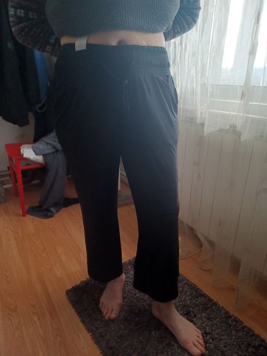 Pantaloni damă negrii mărimea L