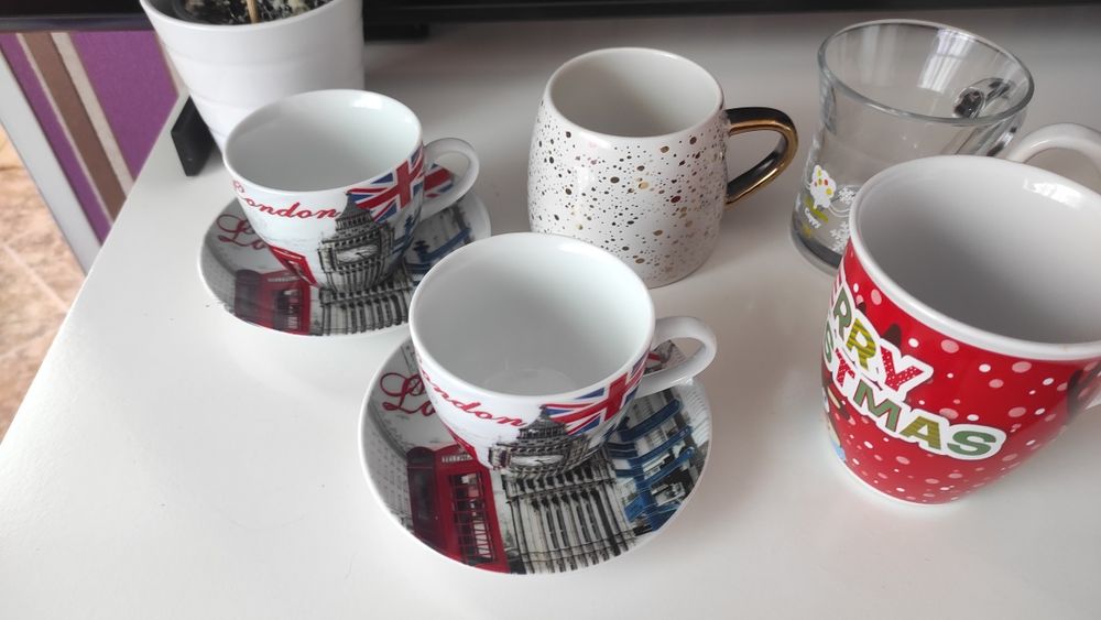 Чаши за чай  цена -1лв.