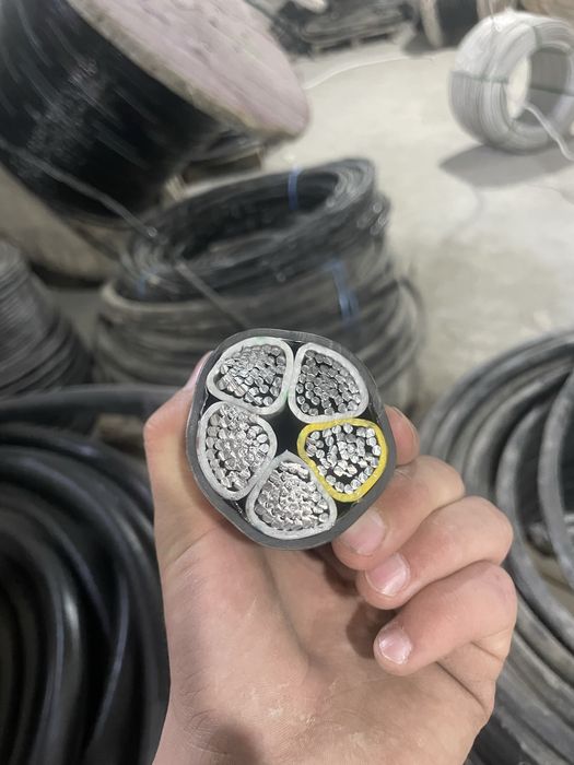 АВВГ  — Alumim ПВХ изолясали високаволтни кабель 220 V 380 v кучланиш