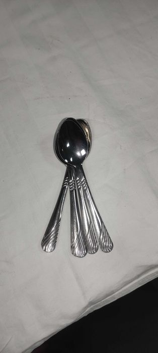 Чайные ложки, разнос металлический