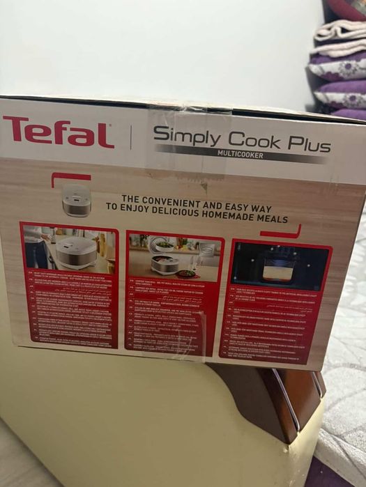 Multicooker Tefal Simply Cook Plus 4L 750W -  Nou/Sigilat
