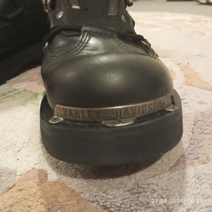 Харли девидсон ботинки и ремень натуральная кожа