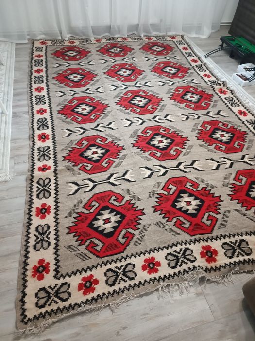 Covor lână țesut manual 2. 04/3.20 m