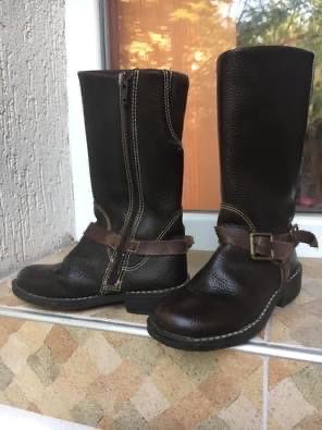 Детски ботуши от естествена кожа 28 номер