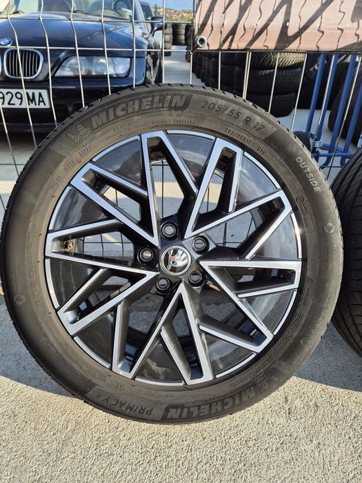 Джанти Borbet 17 цола , 5х112 , 7j ,et46 , 205/55/17 Skoda Vw Audi