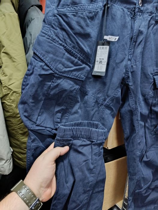 Оригинален G-Star Raw Cargo 3D W36 панталон нов мъжки карго