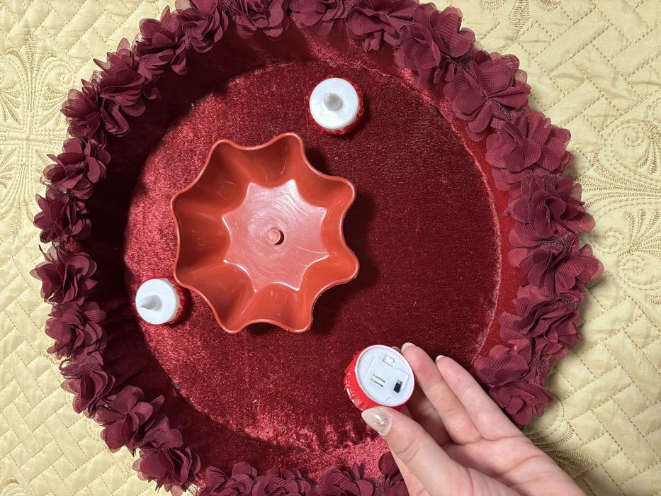 Традиционна поставка за къна – ръчна изработка