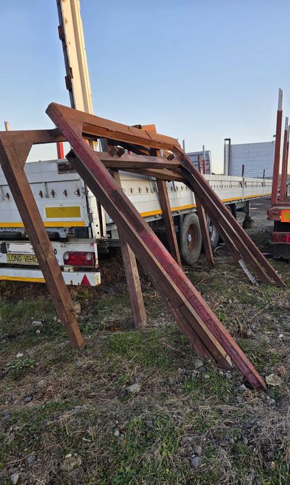 Răcoanțe metalice pentru transport lemn - set complet - 8 perechi