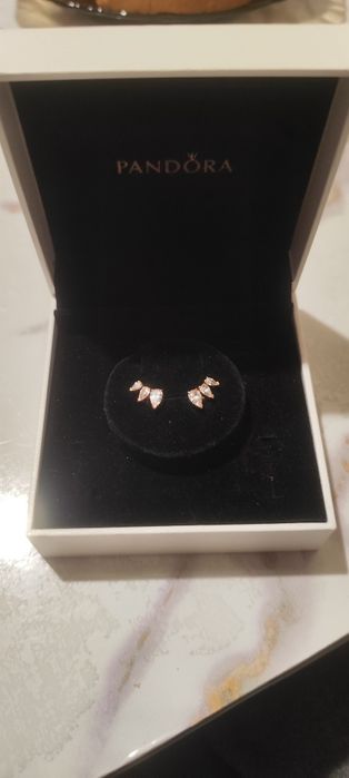 Серьги «Сверкающие искры» PANDORA