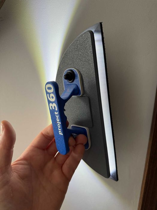 Професионален ръчен шлайф Project 360 за шпакловка "ORBIT LED"