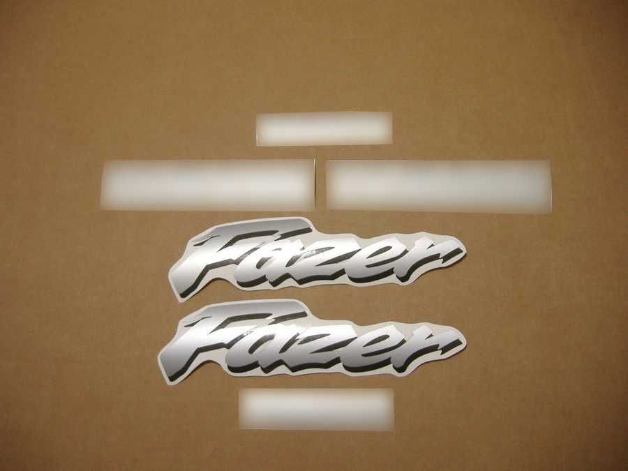 Стикери Yamaha 600 Fazer 1998г-2004г лепенки Ямаха Фейзър fzs 2000