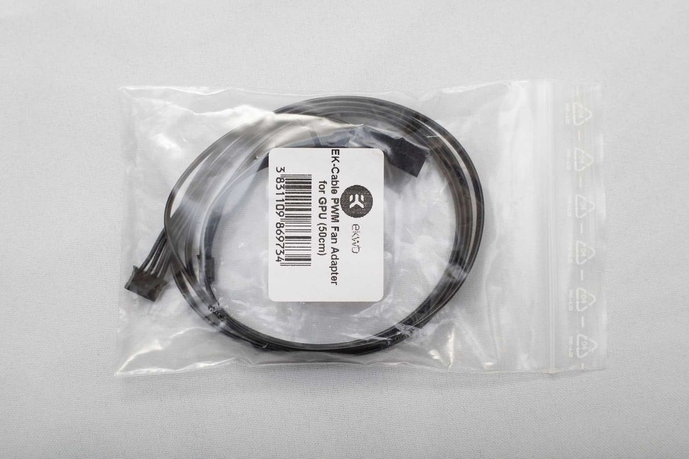 Cablu adaptor VGA PWM EK Water Blocks de la 4-pini VGA la 4-pini PWM