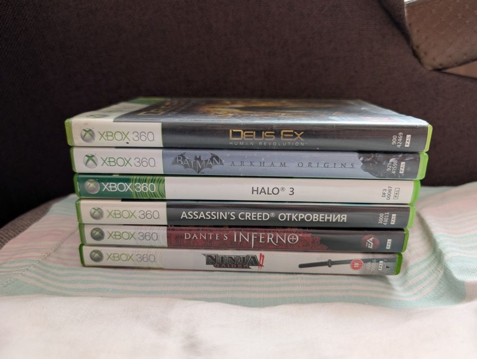 Игры на дисках для xbox 360