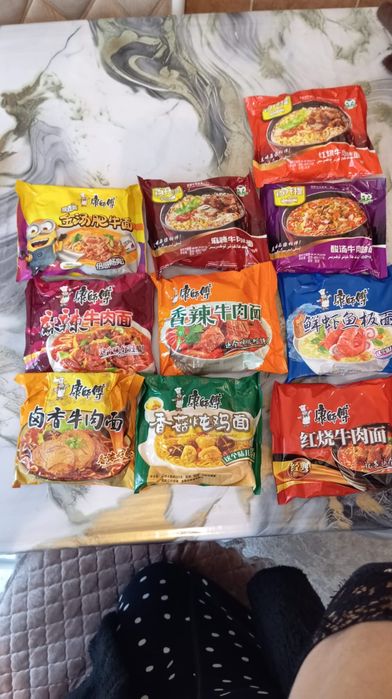 Китайская лапша большой выбор