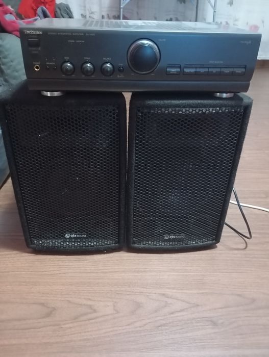 Set boxe profesionale plus statie technics