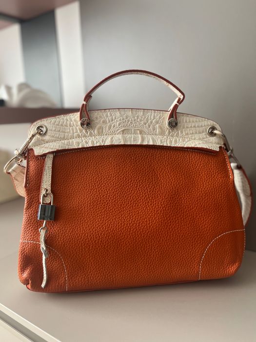 Кожена чанта Furla- без следи от употреба