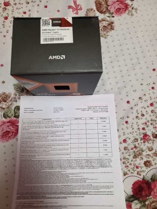 Procesor ryzen 9 7950x3d