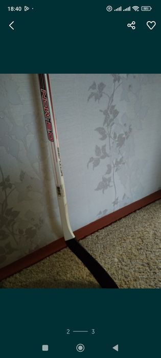 Новая хоккейная клюшка