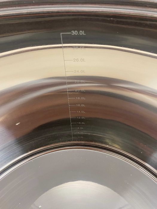 Oala inox 34 litri cu capac pentru gatit cantitati foarte mari