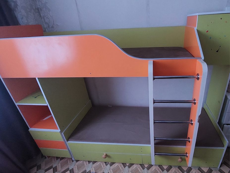 Екы этаж төсек кровать