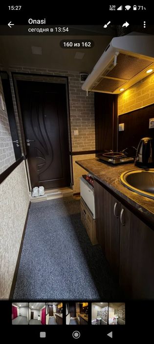 Сдаётся 1 ком квартира на Юнусабад Бадамзар  бывшая общежитие