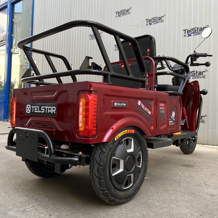 Електрическа триколка двуместна с карго отделение 1500W 2025 TELSTAR