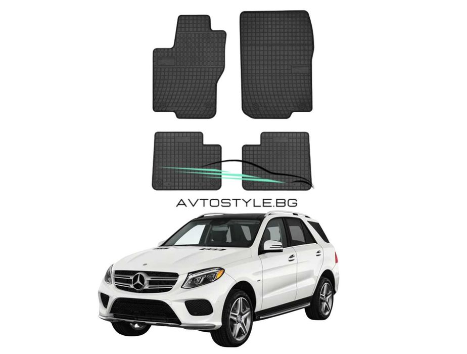 Гумени стелки за Mercedes GLE W166,2015-2019 г.,Frogum - El Toro