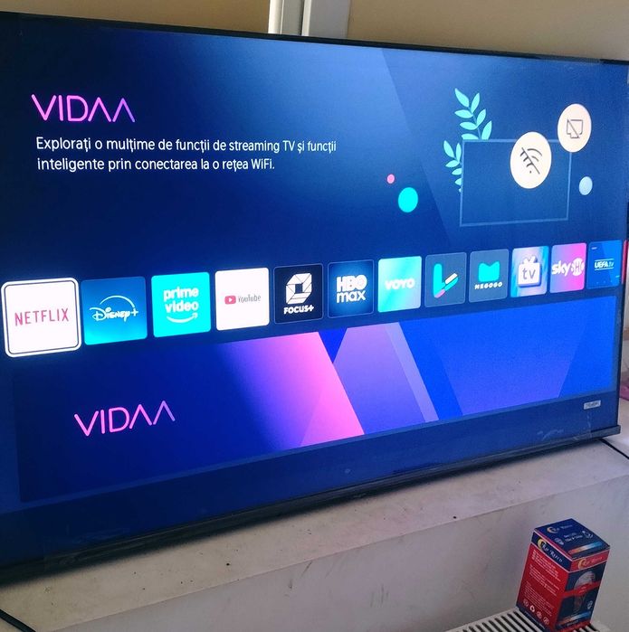 Televizor Smart 4K Ultra HD Hisense 126cm