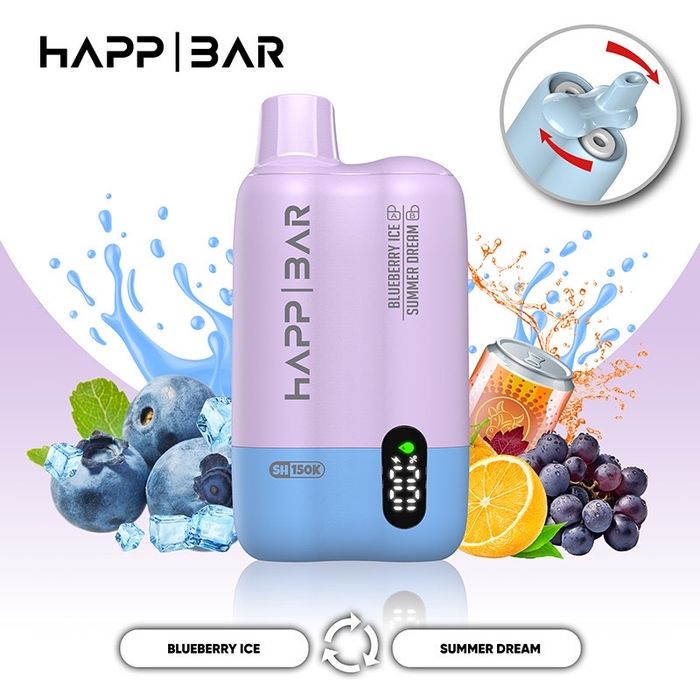 Vape happ bar 150K / 2 flavours