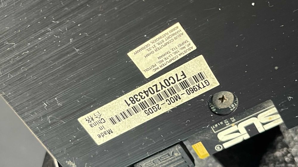 Продаю видеокарту GeForce GTX 960