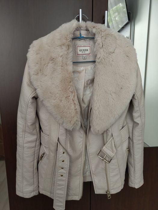 Geacă piele damă GUESS, nouă, fără etichetă