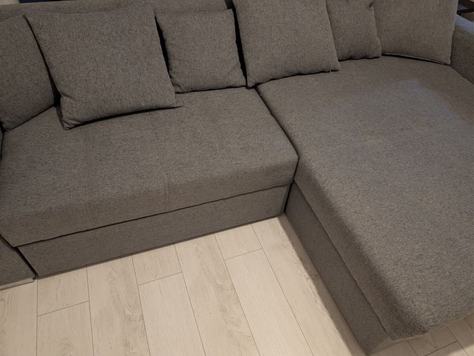 Colțar extensibil KringX Fjord interschimbabil, 266x90x165 cm