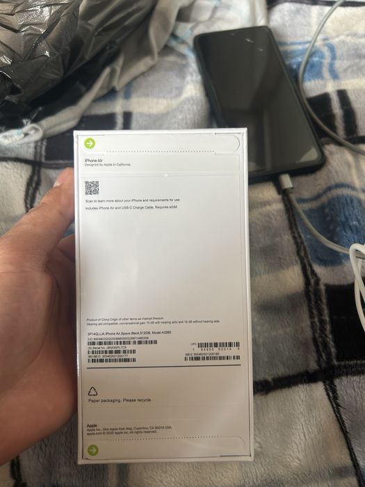 Аифон Air колданылмаган нови