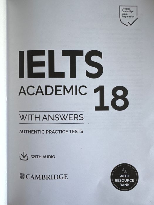 Carte pregatire examen IELTS, cu raspunsuri si audio incluse