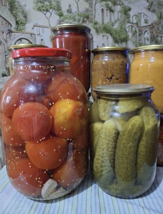 Продам заготовки помидор и огурцов