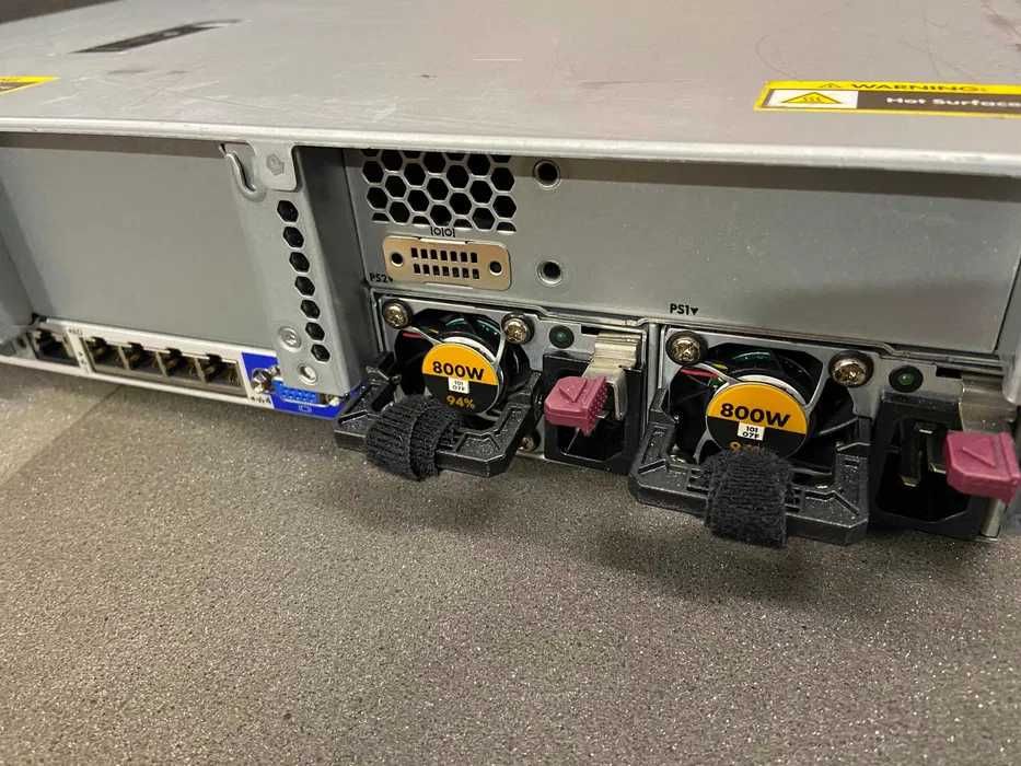 HPE DL380 Gen9 2* Xeon E5-2699 v3, 32GB DDR4, 21.6TB HDD, 24 x 900GB SAS, сървър G9