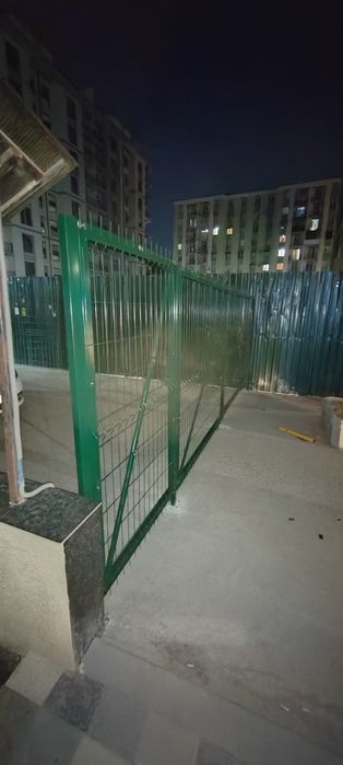 Установка Евро сетки, установка евро забор, 3D забор