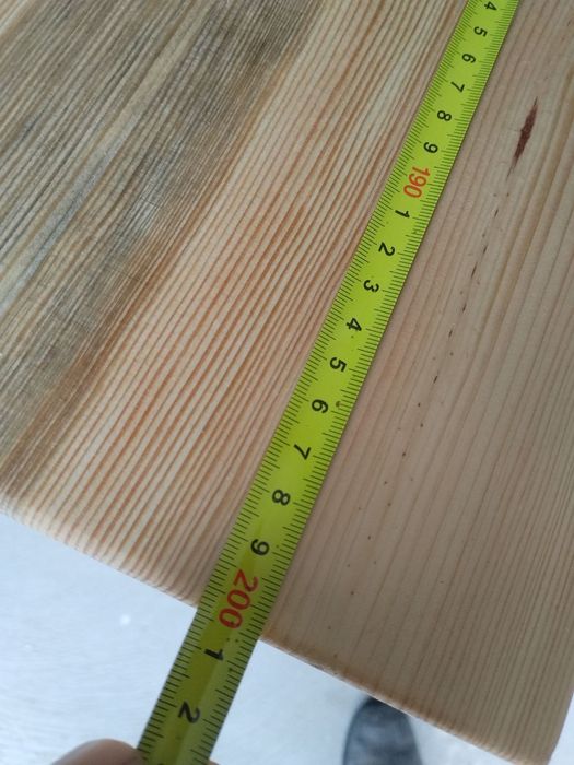 Маса масивна бял бор